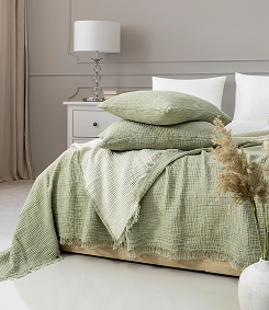 Müslin 2'li Yastık Kılıfı