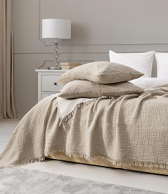 Müslin 2'li Yastık Kılıfı