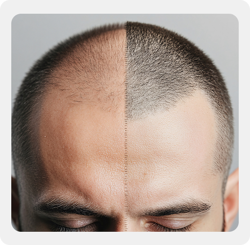 Saç ekimi öncesi sonrası