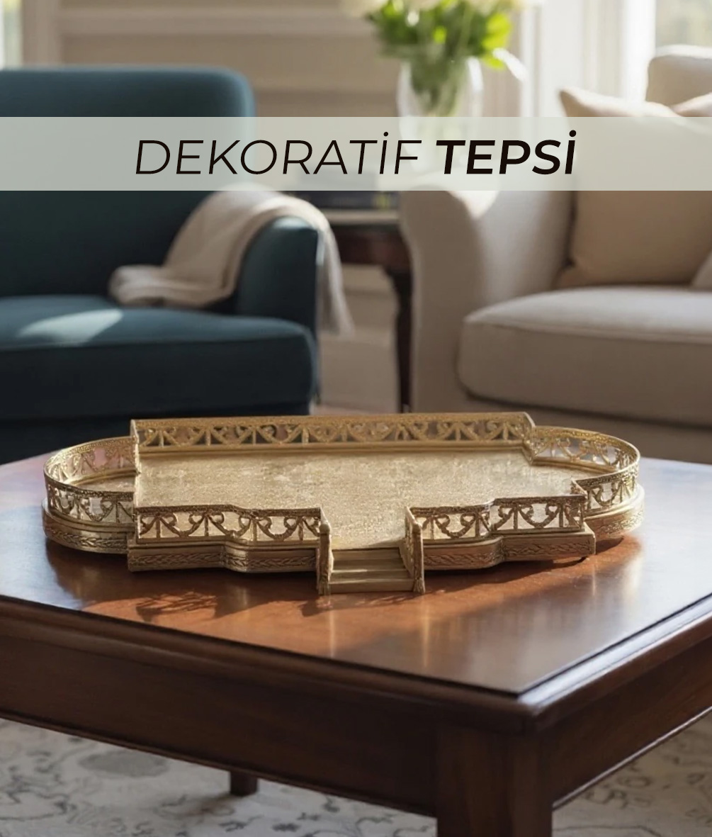 Dekoratif Tepsi