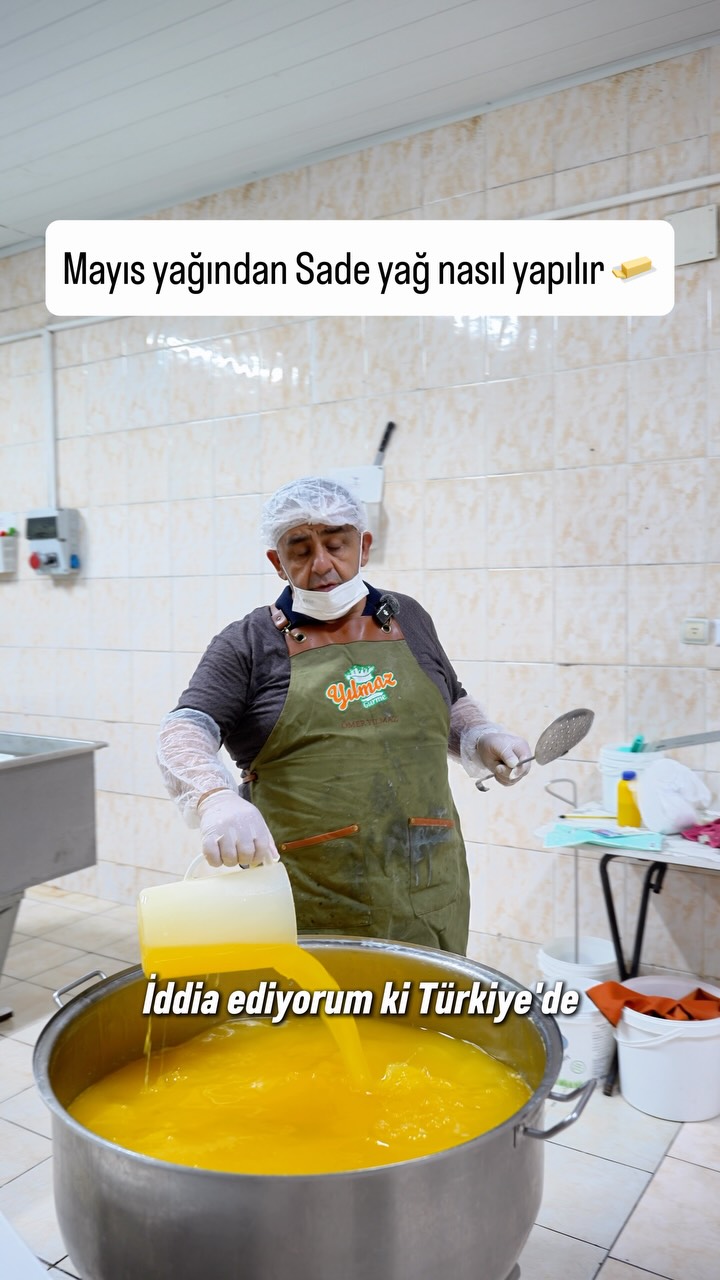 Mayıs yağından sade yağ
